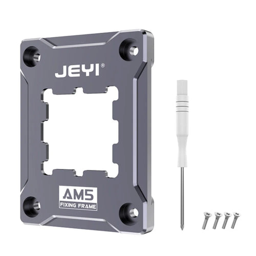 JEYI AM5 CPU Anti-Bending Socket Frame Aluminum Alloy AMD Bending Corrector Fixing Holder for AMD Ryzen R97950X / R97900X - 1