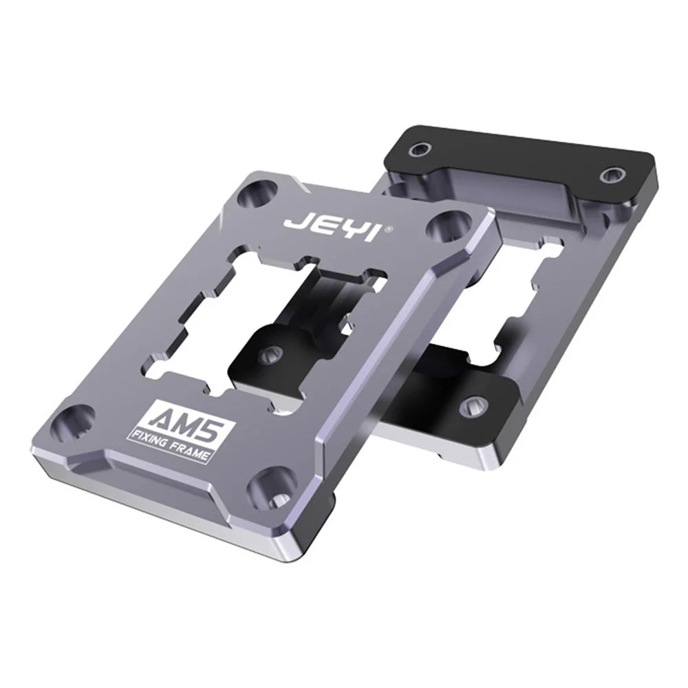 JEYI AM5 CPU Anti-Bending Socket Frame Aluminum Alloy AMD Bending Corrector Fixing Holder for AMD Ryzen R97950X / R97900X - 4