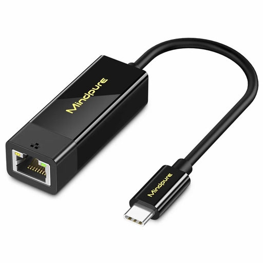 MINDPURE UR005 Type-C to RJ45 100Mbps Ethernet Adapter Phone Laptop External Network Connector - 1
