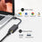 MINDPURE UR005 Type-C to RJ45 100Mbps Ethernet Adapter Phone Laptop External Network Connector - 2