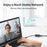 MINDPURE UR005 Type-C to RJ45 100Mbps Ethernet Adapter Phone Laptop External Network Connector - 5
