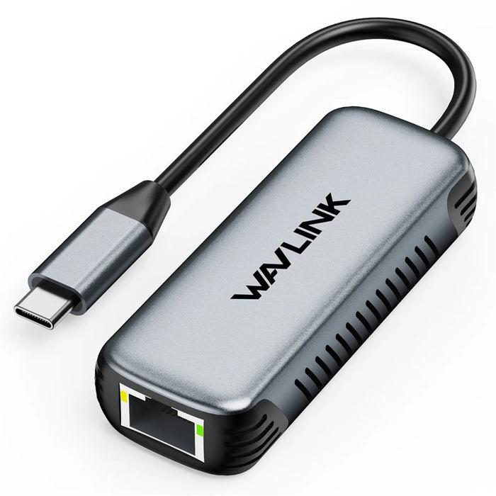 WAVLINK WL-NWU340G USB-C to RJ45 Gigabit Ethernet Adapter 5Gbps Wired Network Converter - 1