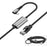 3m Elbow USB-C to Ethernet Adapter Cable 1000 / 100 / 10Mbps Gigabit RJ45 LAN Network Wire - 1