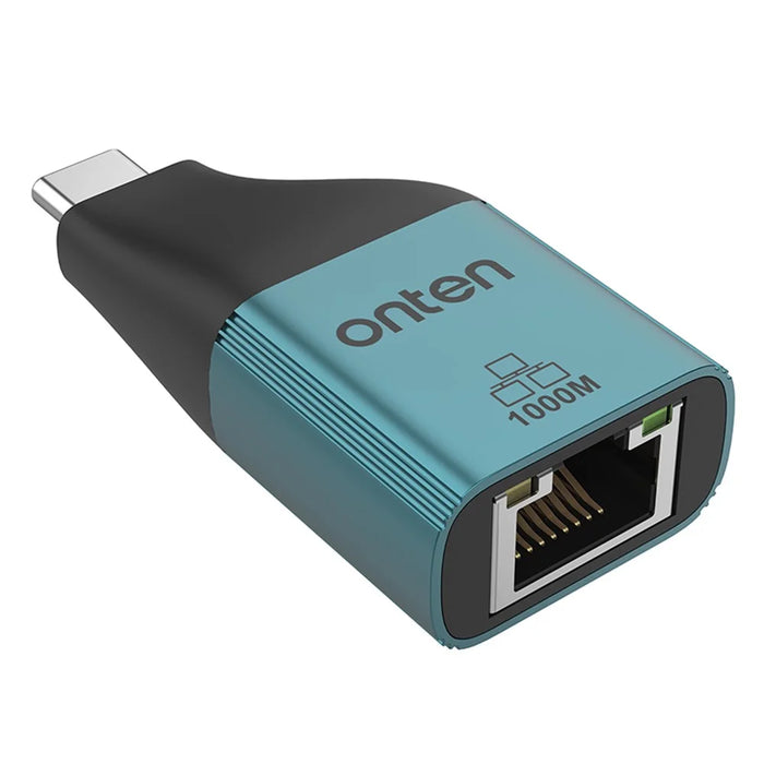 ONTEN UC101 Type-C to Gigabit Ethernet Adapter 1000Mbps External Network Card - 3