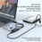 ONTEN UCA311 USB A + USB C to SATA Converter with Power Supply for 2.5 Inch HDD / SSD - 3