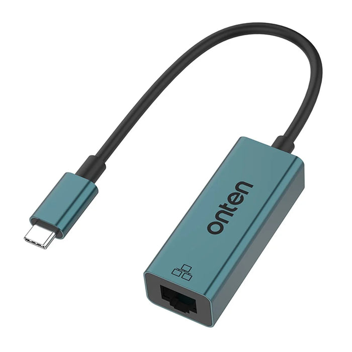 ONTEN 9598D Type-C to RJ45 Network Adapter 100M / 10Mbps Ethernet Converter - 3