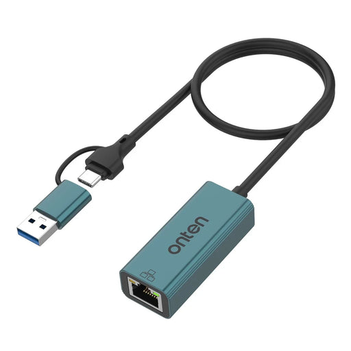 ONTEN UE106 USB 2.0 / Type-C to RJ45 Network Adapter 100M / 10M Ethernet Converter - 1
