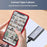 MAIWO K1689P M.2 Dual Protocol NVME / SATA External Enclosure Type-C Aluminum M.2 SSD Portable Hard Drive Case - 5