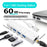 AJ1027 USB + Type-C Dual Port 5 in 1 Adapter Type-C 3xUSB RJ45 Ethernet Network Hub - 3
