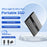 EAGET ET-M8 1TB Portable SSD 500MB / S High Speed Aluminum Alloy Type C External Solid State Drive - 2