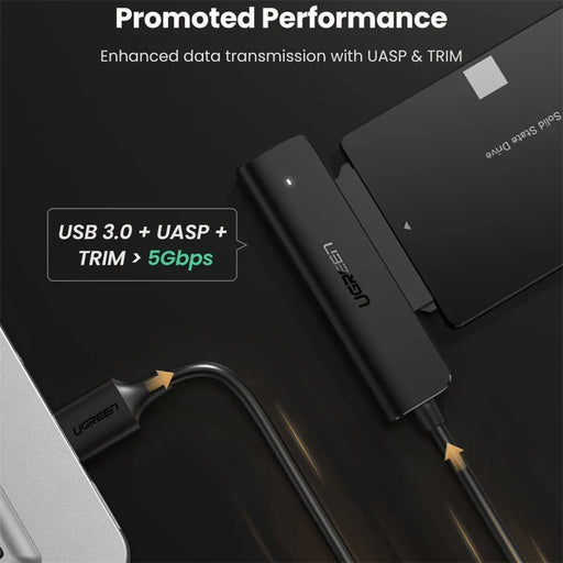 UGREEN USB 3.0 SATA Cable USB to SATA Adapter Converter for 2.5 inch External Hard Drive HDD SSD Disk - 2