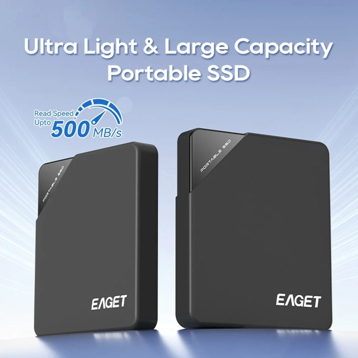 EAGET ET-M9 1TB Portable SSD 5Gbps Type C External Solid State Drive for Windows  /  Mac  /  Linux - 3