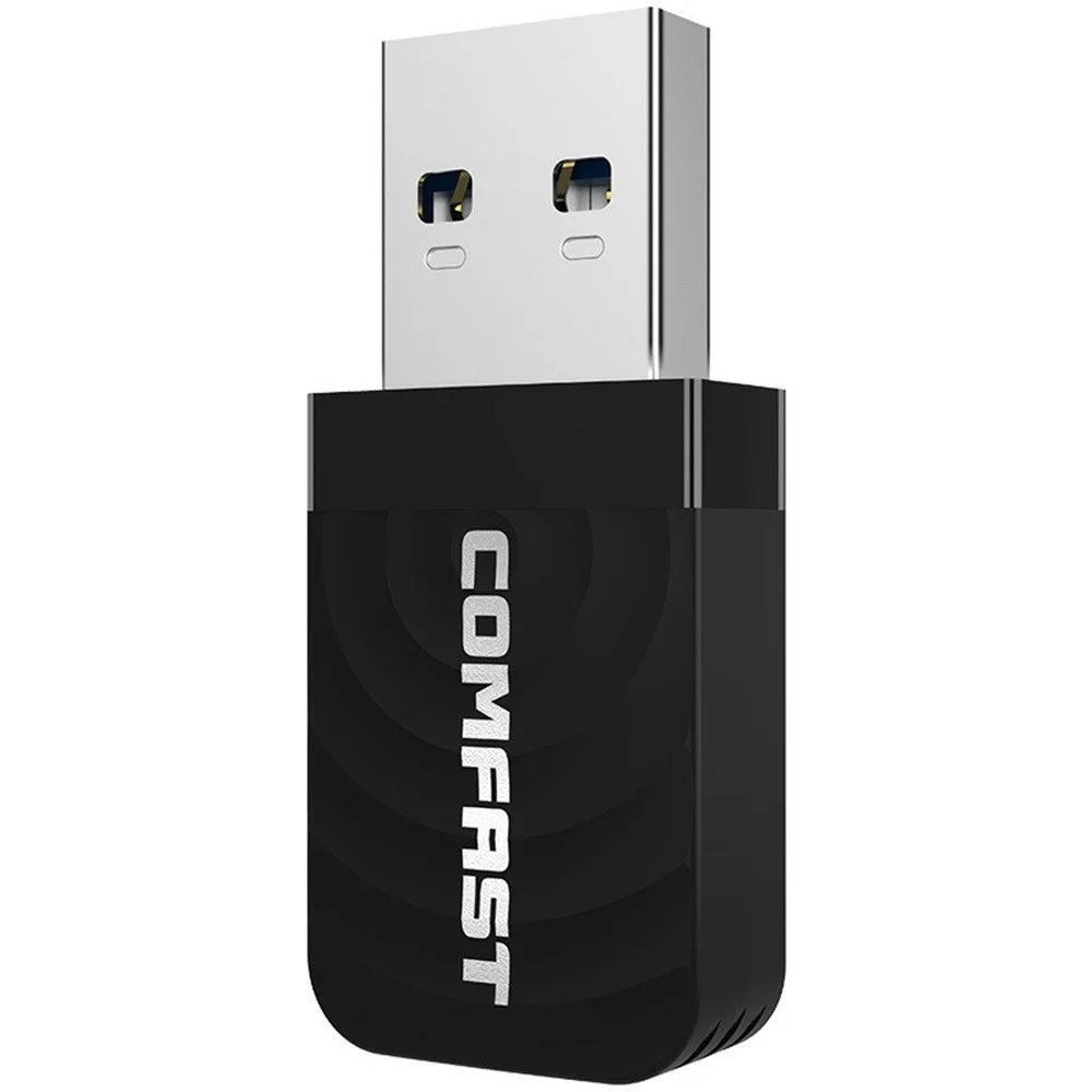 COMFAST CF-812AC For Desktop Laptop Dual Band Gigabit WiFi Adapter 1300Mbps USB 3.0 Wireless Network Card - 1