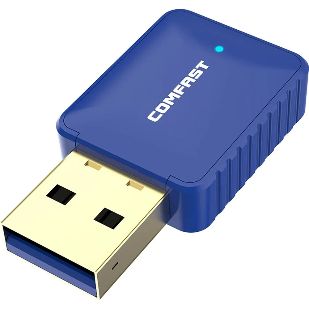 COMFAST CF-726B WiFi BT Adapter Dual Band 2.4G / 5.8G 350Mbps for Desktop / Laptop Plug and Play Wireless Network Card - 1