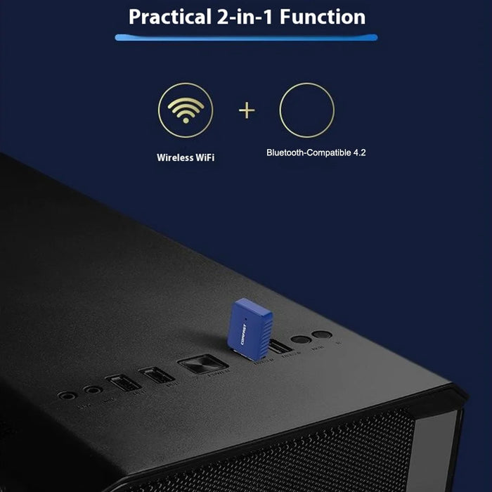 COMFAST CF-726B WiFi BT Adapter Dual Band 2.4G / 5.8G 350Mbps for Desktop / Laptop Plug and Play Wireless Network Card - 4