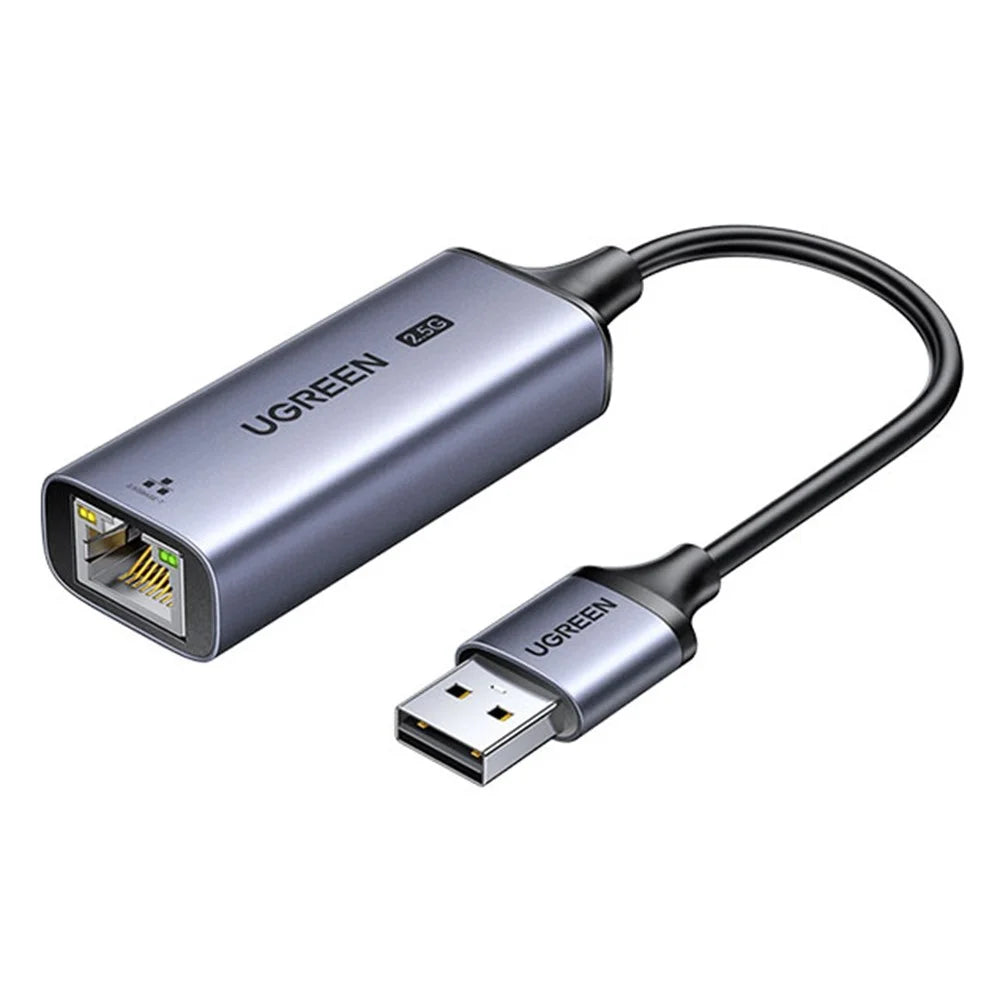 UGREEN CM648-25051 USB to RJ45 2.5G Network Adapter Ethernet Converter for Laptop Desktop Tablet - 1