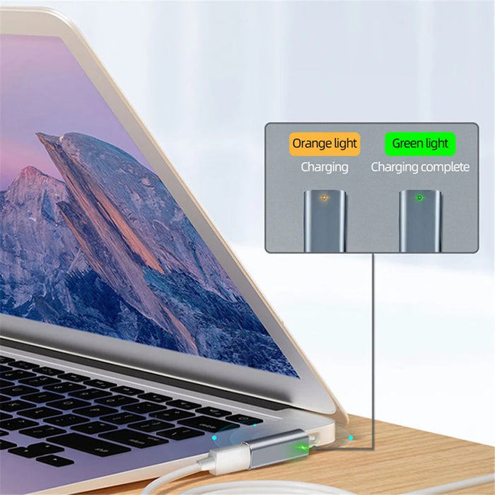 Type-C Female to for Magsafe 2 Converter PD Fast Charging Metal Adapter for MacBook - 6