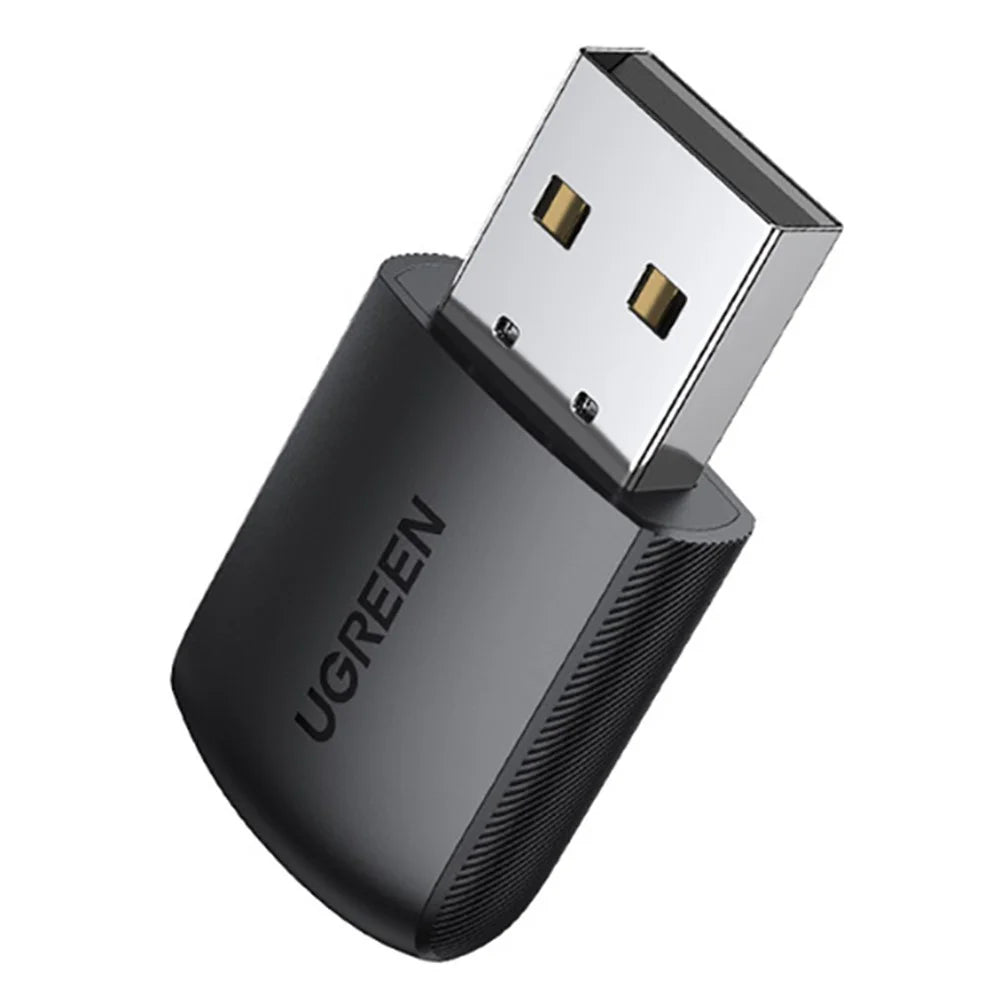 UGREEN 20204 USB WLAN Adapter 650Mbps 5Ghz and 2.4GHz Dual Band USB WiFi Adapter for PC Laptop Mini WiFi Antenna USB Ethernet Receiver Network Card - 1