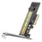 UGREEN 70503 PCIe to M2 Adapter M.2 NVMe PCI Express Adapter 32Gbps PCI-E Card x4/8/16 M&B Key SSD Computer M.2NME to PCIe 3.0 Expansion Card - 1