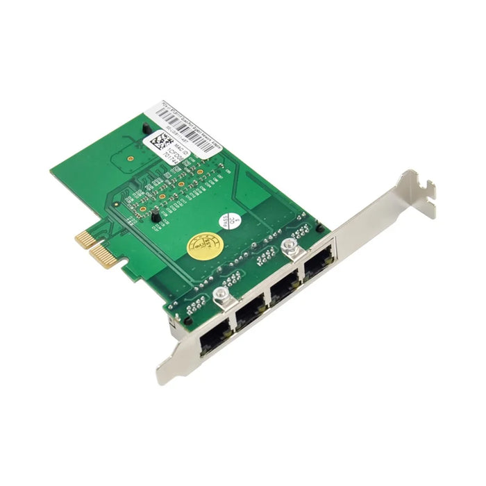 4 RJ45 Ports Gigabit Network Card PCI-E X1 Interface Ethernet LAN Adapter Card RTL8111F PCI-E Controller - 2
