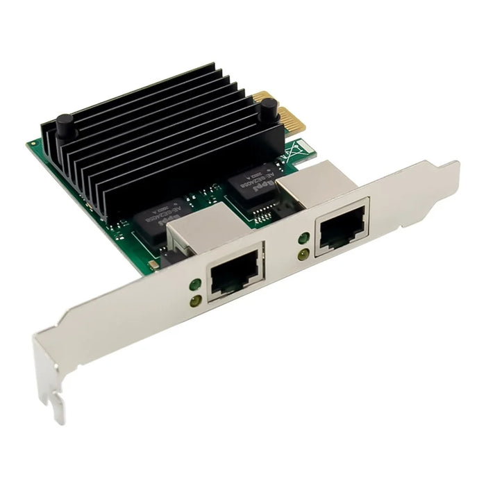 RTL8125 PCI-E X1 2.5G High Speed Dual RJ45 Ports LAN Adapter Network Card E-sports Ethernet Controller - 1