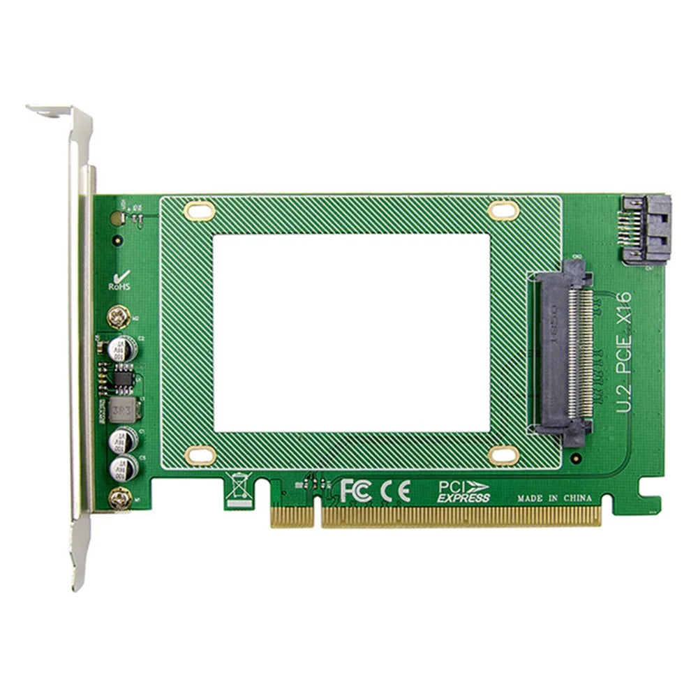 PCI-E 3.0 X16 U.2 SFF8639 Solid State Drive Expansion Card 2.5 Inch SSD Conversion Card NVMe - 1