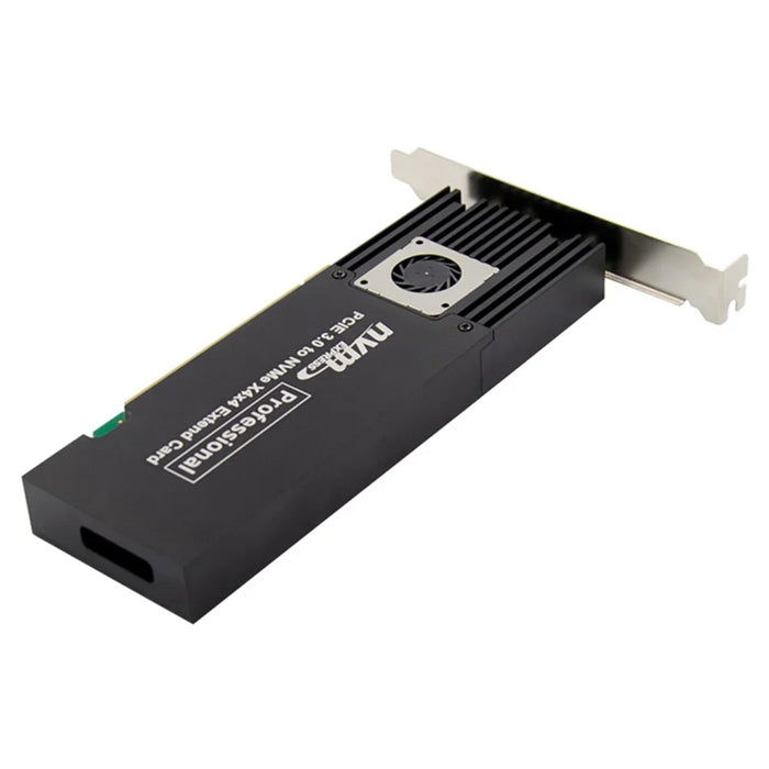 SSD Solid State Drive Adapter Expansion Card to ASM2824 PCI-E 3.0 X16 Four-channel NVMe - 4
