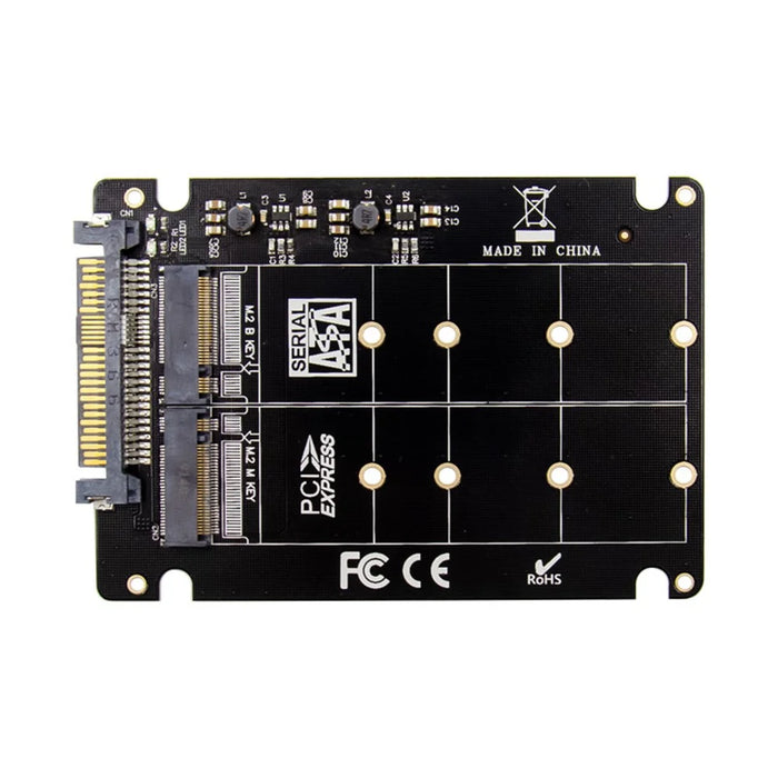 U.2 to M.2 NVMe SSD Adapter Solid State Drive Expansion Card M.2 B+M Conversion Card 2280 - 2