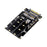 U.2 to M.2 NVMe SSD Adapter Solid State Drive Expansion Card M.2 B+M Conversion Card 2280 - 4