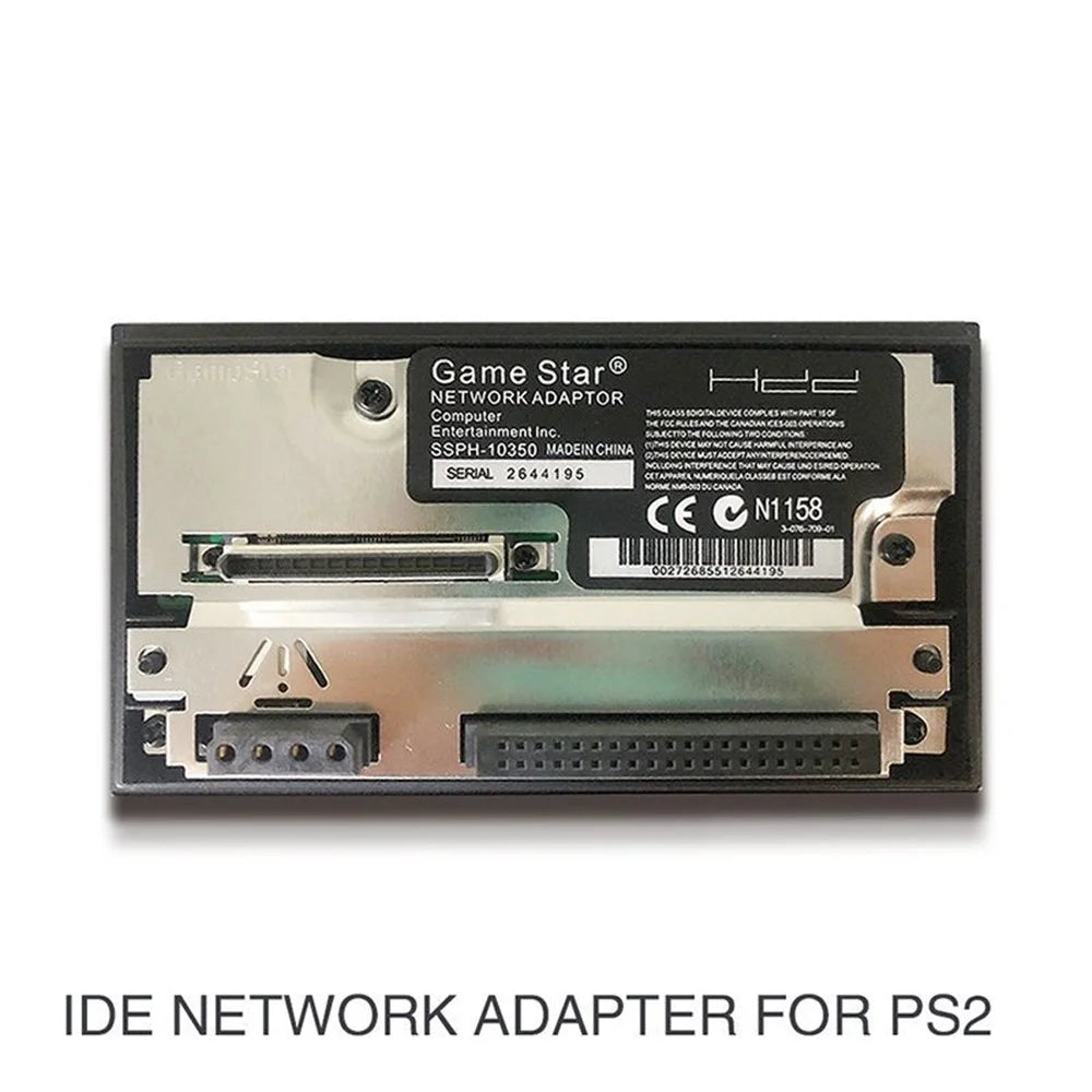 GAMESTAR PS2 IDE Network Card Universal Parallel Port Network Adapter PS2 Network Card with IDE Interface - 3