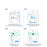 WD-611U 300Mbps 2.4GHz WiFi Extender Repeater Wireless Signal Booster Amplifier - White / US Plug - 5