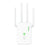 UNT-10 WiFi Repeater Router Wireless Signal Booster Dual-Band 1200Mbps WiFi Extender - White / US Plug - 2