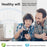 UNT-10 WiFi Repeater Router Wireless Signal Booster Dual-Band 1200Mbps WiFi Extender - White / US Plug - 6