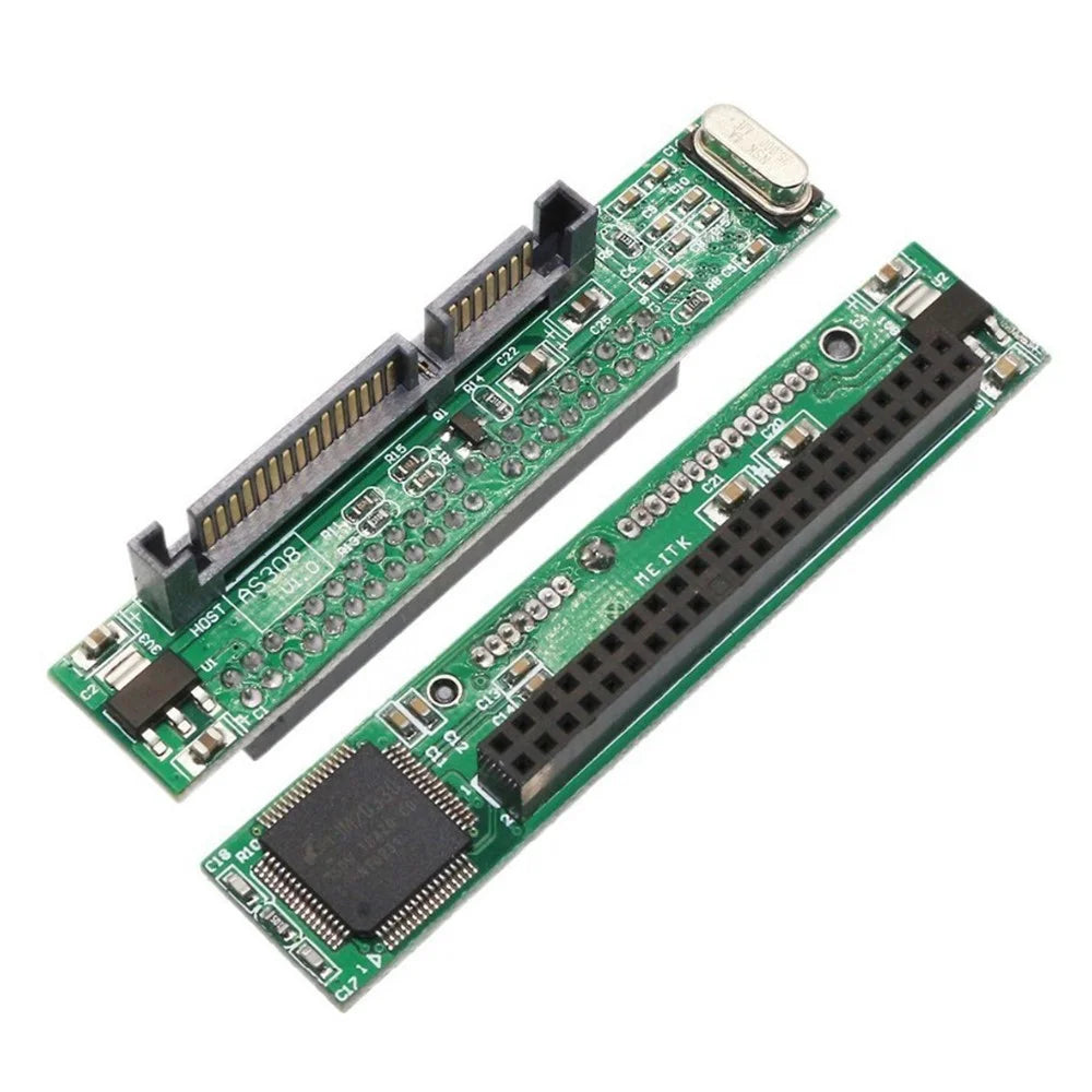 2.5-inch IDE to SATA Adapter Card for Laptop, IDE Female to SATA Hard Drive Converter Card - 4