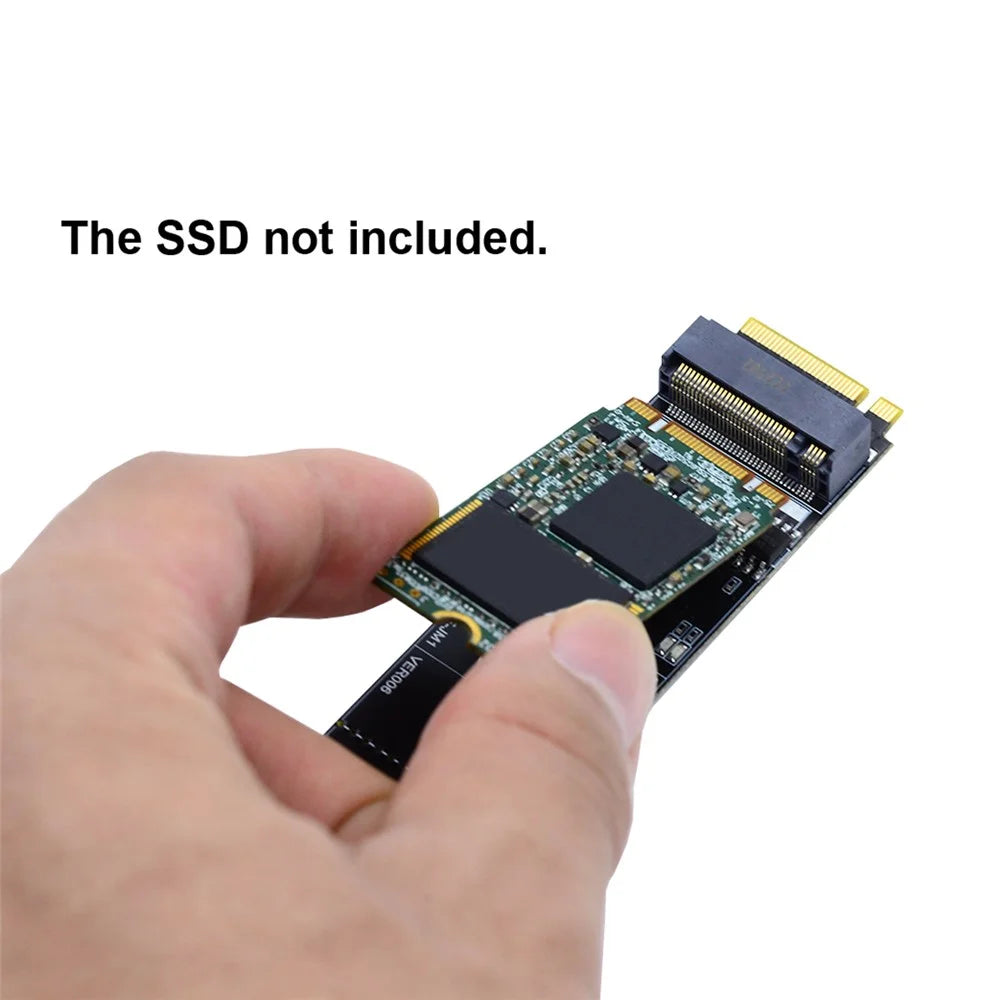 SA-050 SATA NGFF Key B+M SSD to NVME M-key Motherboard Adapter Converter SSD Card JMB582 - 7
