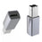 JUNSUNMAY 2Pcs Mini Adapter Type-C Female to USB 2.0 B Aluminum Alloy Converter for Electric Piano / Printer - 6