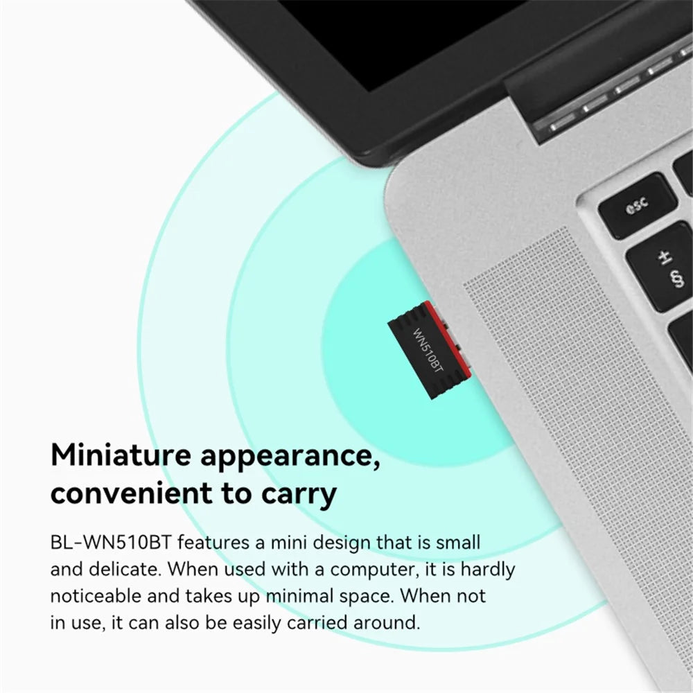 LB-LINK WN510BT Bluetooth-compatible 5.1 Transmitter Receiver Driver Free USB Adapter - 5