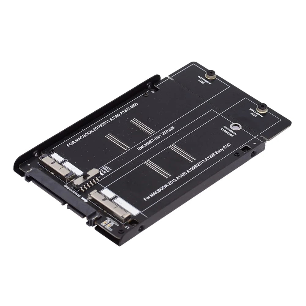 SA-072 2.5inch SATA 22Pin for Mac Air Pro Retina 2010 2011 2012 SSD 12+6Pin 17+7Pin A1425 A1398 MC975 MC976 Case Enclosure - 1