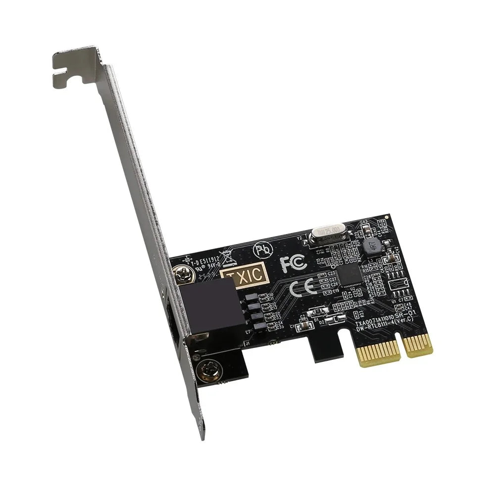 PCI-E PCIE X1 to RJ45 Ethernet 1000Mbps Gigabit Network Card for Desktop PC - 3