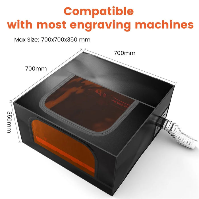 ACMER R10 Laser Engraver Enclosure Laser Cutting Machine Protective Cover - 7