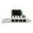 TXA103 PCI-E 4X 1G 4-Port Gigabit Bypass Power-Off Pass-Through Ethernet Adapter I350 Server Network Card - 4