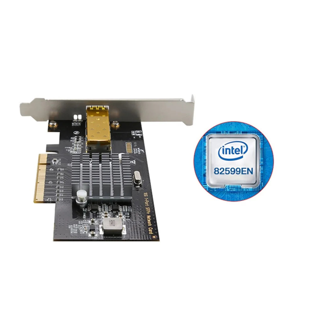 TXA078 PCI-E 1G Single-Port 10 / 100 / 1000 / 10000Mbps Ethernet Adapter SFP+ 82599 Server Network Card - 5