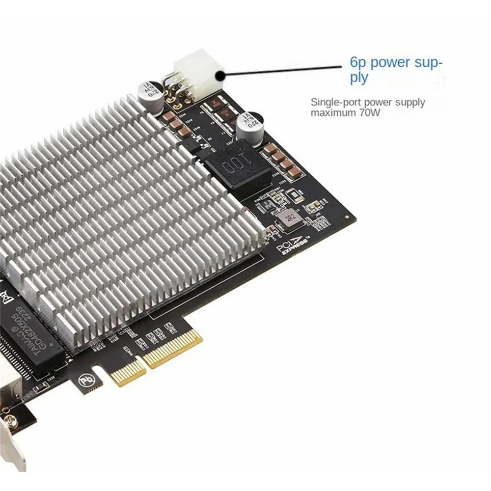 TXA190 Industrial Camera Image Capture External Power Supply i226 Chip 2.5G Gigabit Poe Network Card - 5