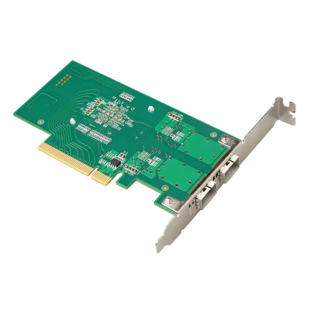 TXA037 PCI-E 8X Intel 82599 Chip 10G Dual-Port Fiber Optic Network Card for Desktop Computer - 3