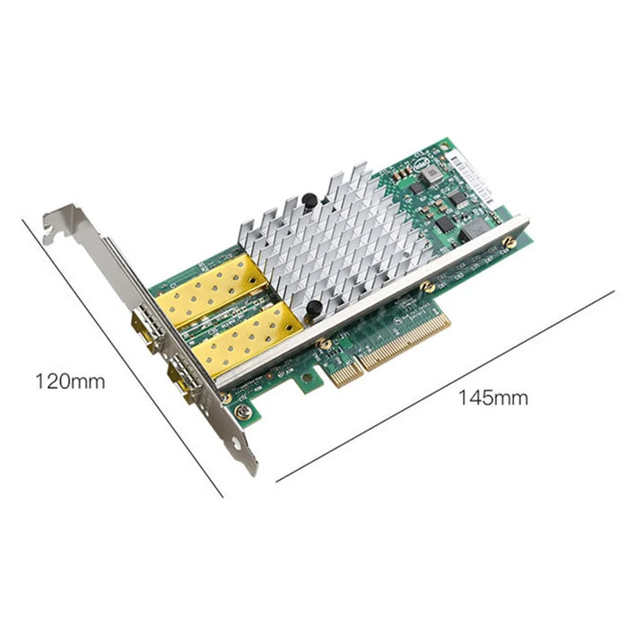 TXA071 Intel 82599 Dual Port Network Card 10G PCI-E X8 X16 Server Network Card - 5