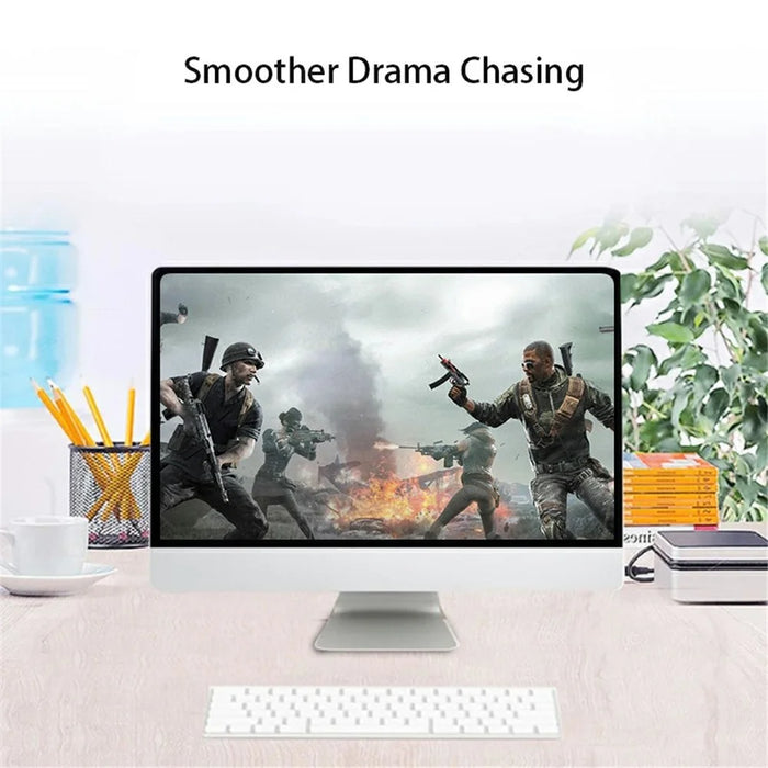 TXA086 2.5G Ethernet Adapter Plug and Play USB to Gigabit Hub Adapter for Notebook / Tablet / TV Box - White - 5