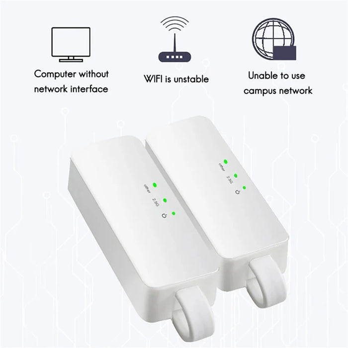 TXA090 2500Mbps Ethernet LAN Adapter Type-C to RJ45 2.5G Gaming Network Card - 2