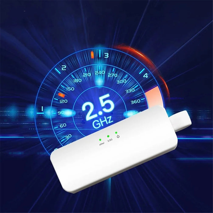 TXA090 2500Mbps Ethernet LAN Adapter Type-C to RJ45 2.5G Gaming Network Card - 5