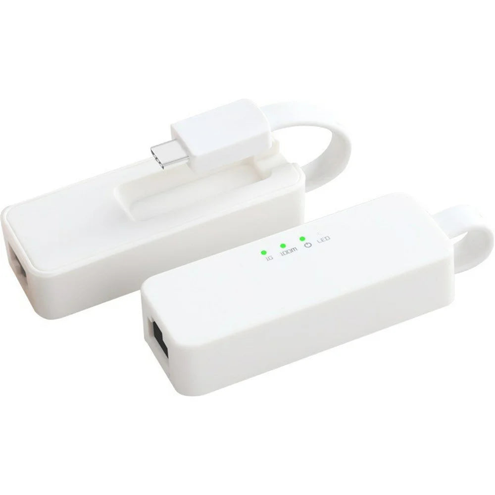 TXA062 1000Mbps USB-C to Gigabit Hub Adapter Plug and Play Network Adapter - 1
