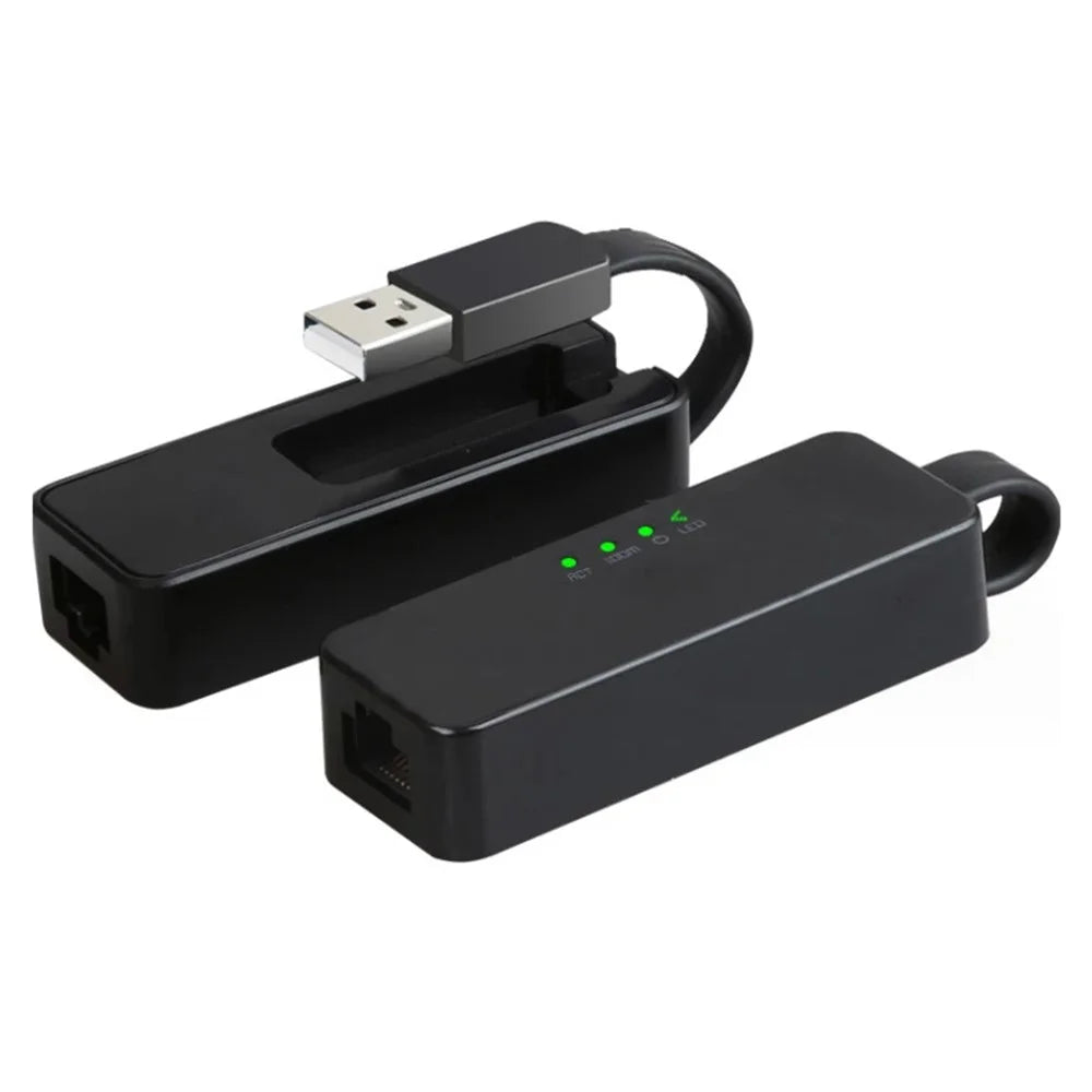 TXA045 Mini Gigabit Network Card USB 3.0 Wired Network Adapter Driver-Free Ethernet Connector - Black - 1